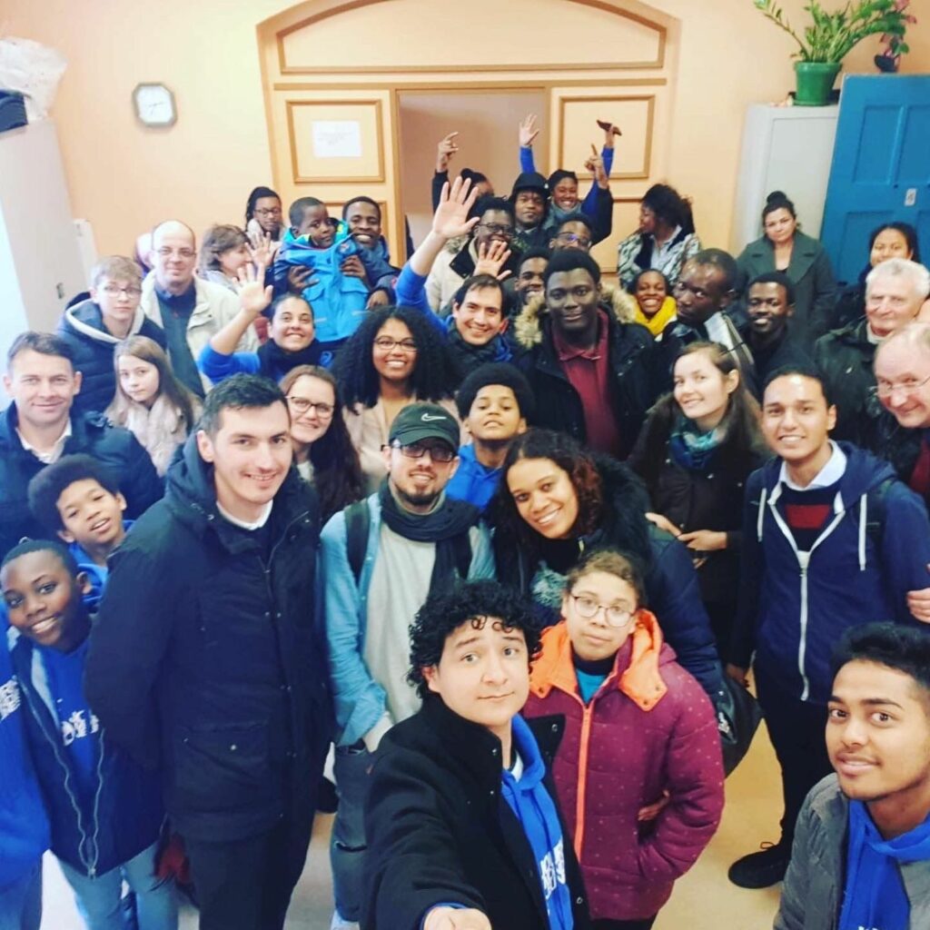 Photo des membres de l'église
